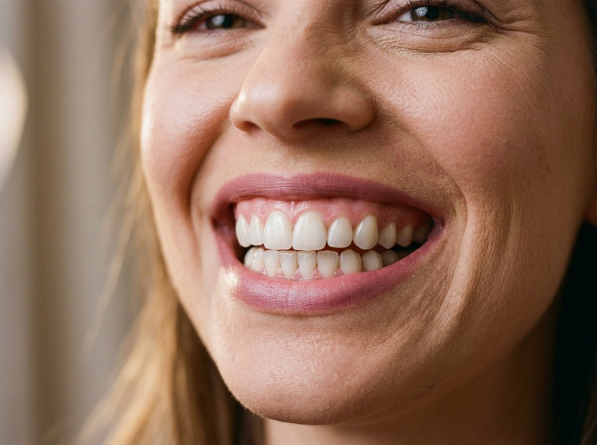 Sorriso após o tratamento na Konzen